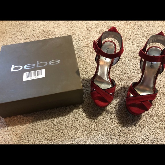 Bebe wedge platform heels - Picture 3 of 3
